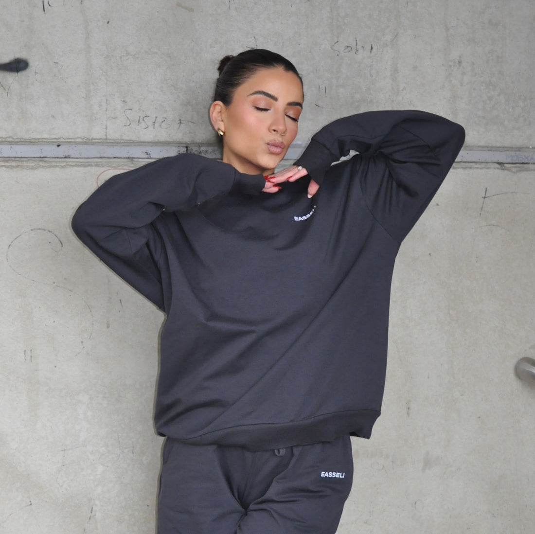 Grey Easseli Sweater X Ciao Bella