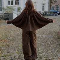 Brown Playful Pants