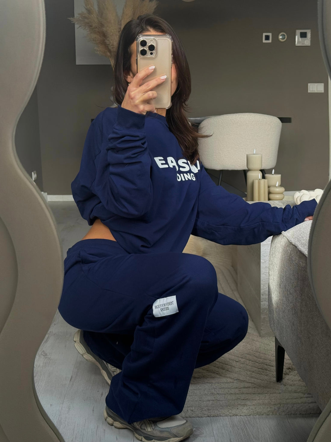 Blue Easseli Pants X Ciao Bella