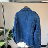 Navy Denim Jacket