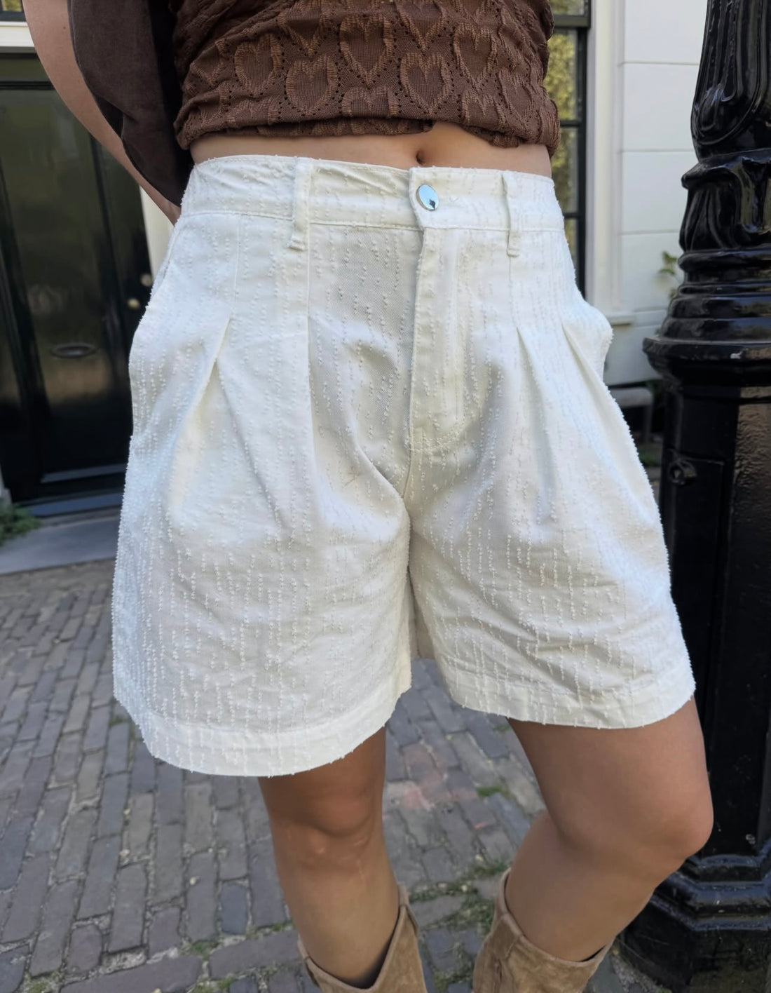 Short Lola Set White