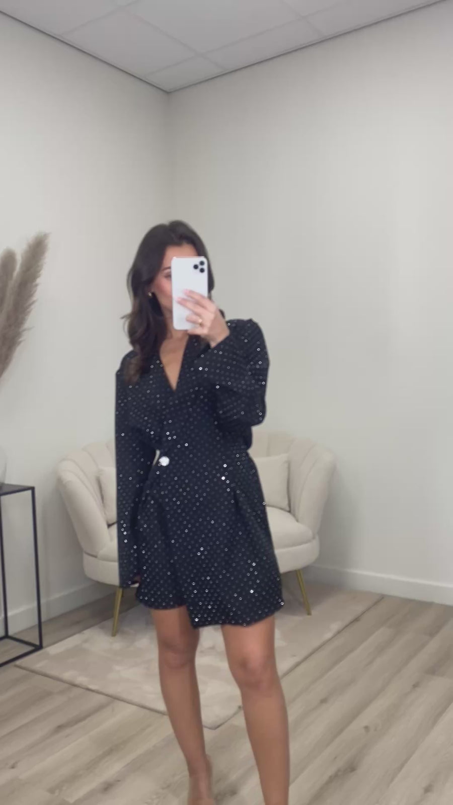 Playsuit Shine Bright Zwart